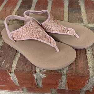 Worn Once Sketchers Yoga Foam Slingback Sandals